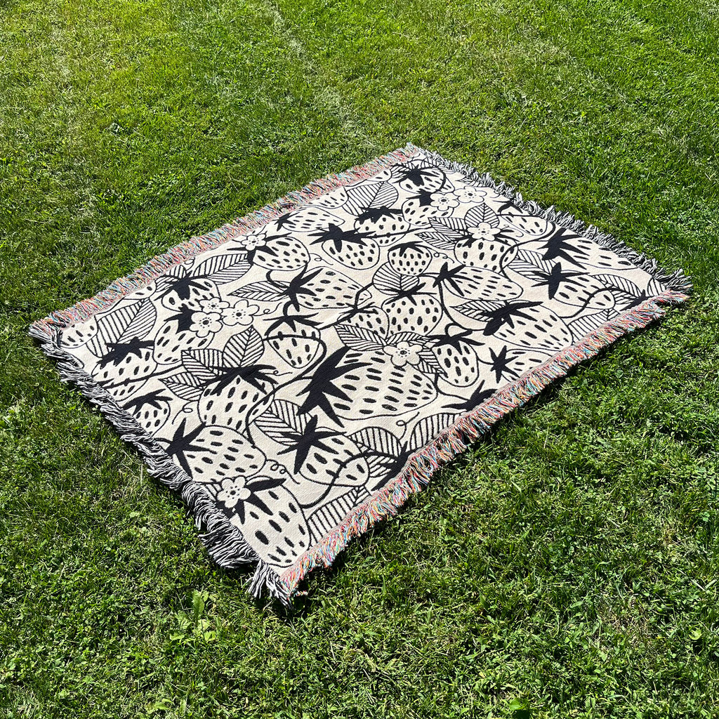 strawberry blanket