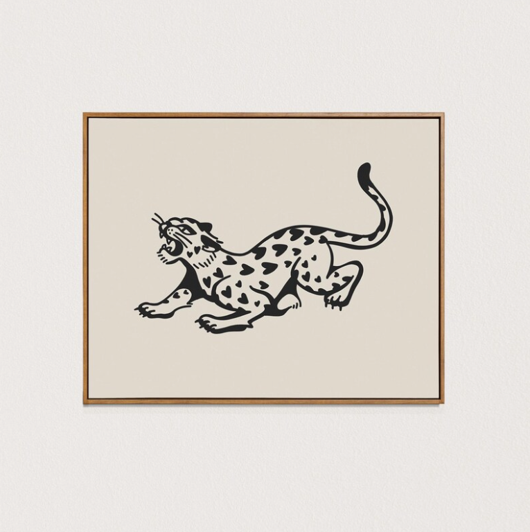 lovecat art print