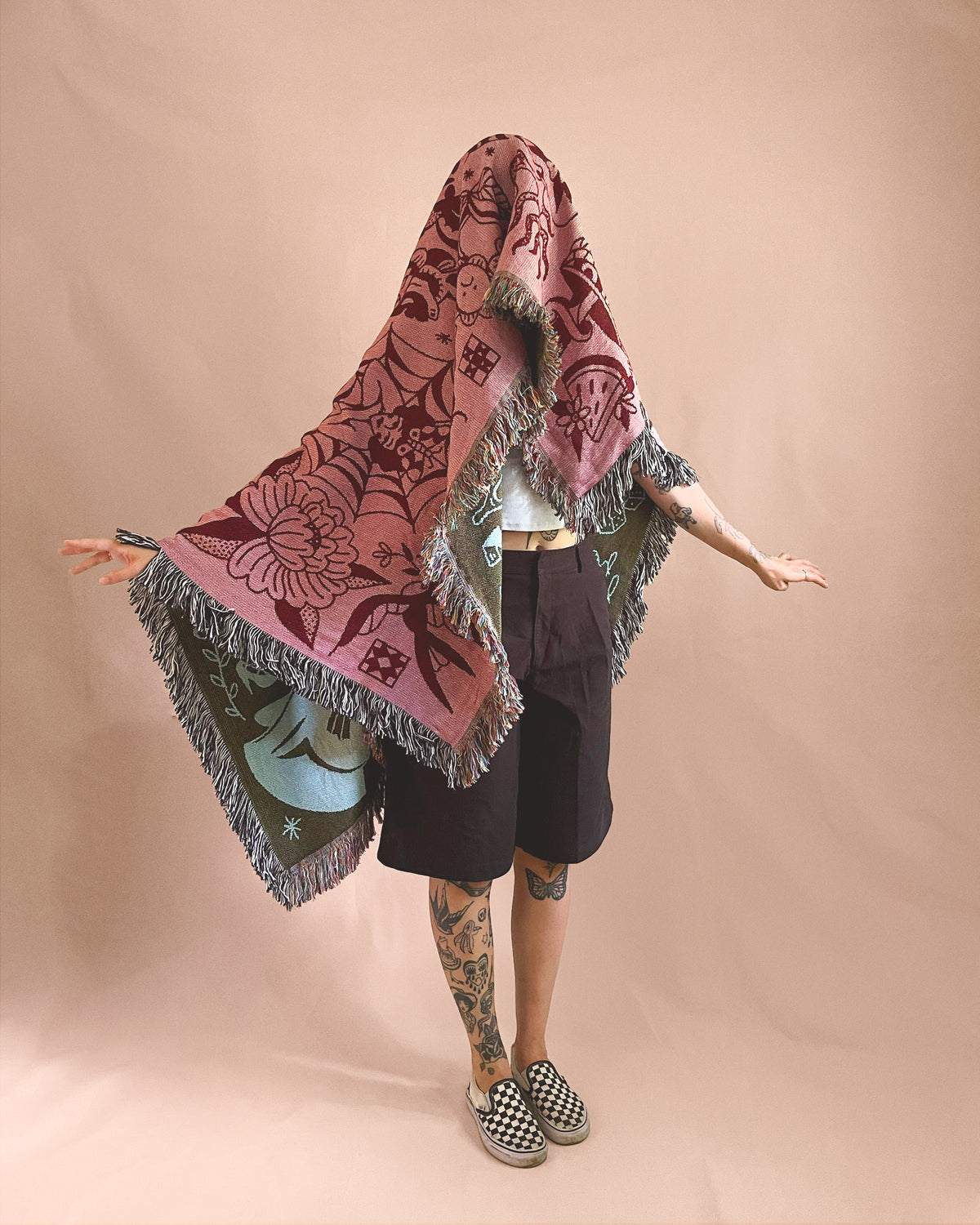 pink trad blanket