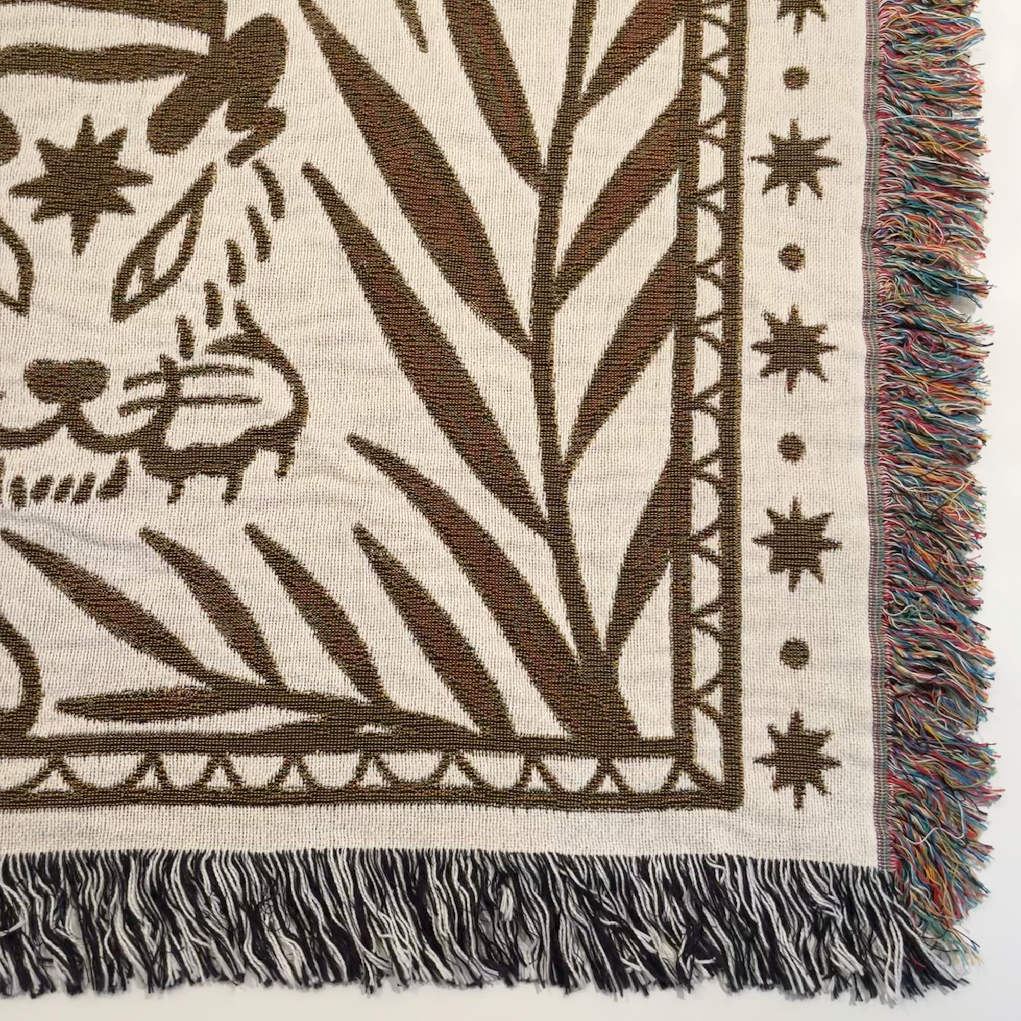 tiger girl blanket
