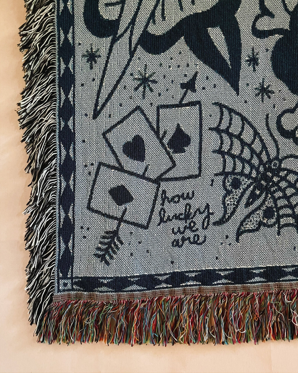 blue trad blanket