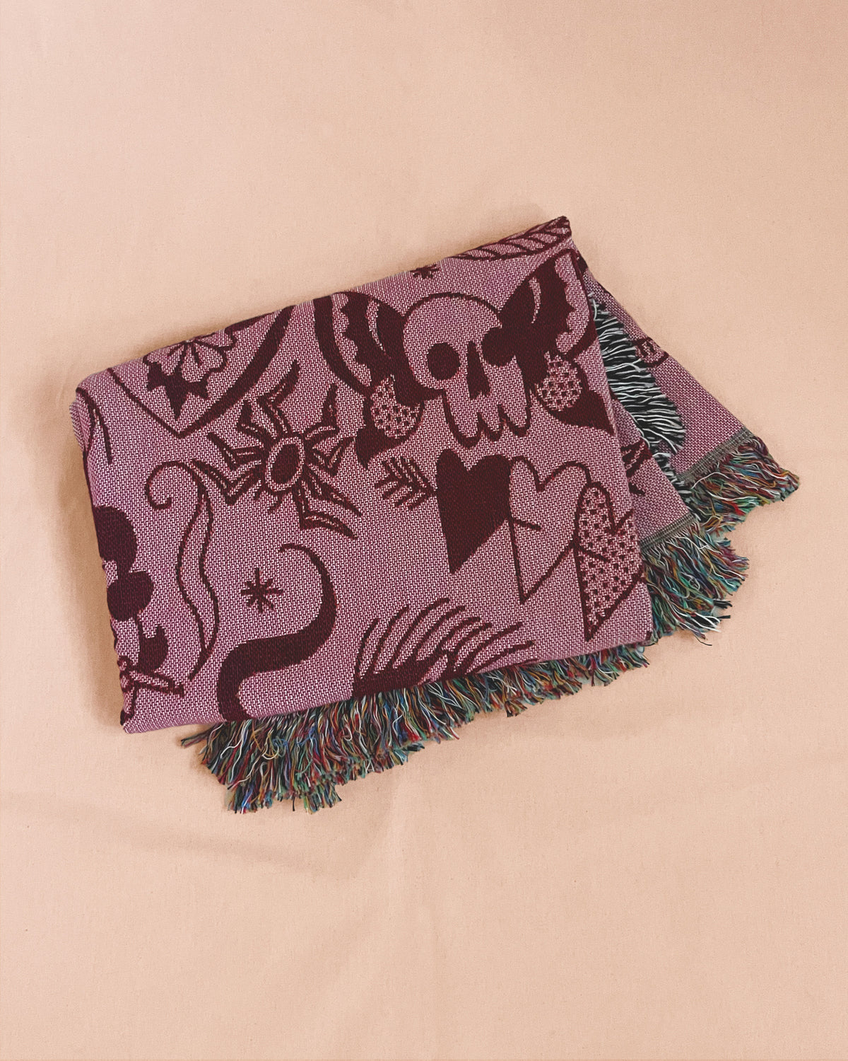 pink trad blanket