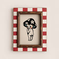 mushroom kewpie art print